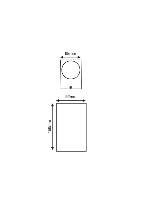 Фасаден LED аплик VITA-L