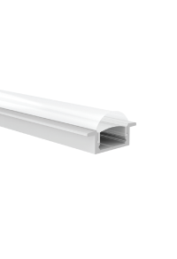 PHASE OUT ESME ALUMINUM PROFILE P101 WITH SEMI-CLEAR 60o PC DIFFUSER 2m/pc