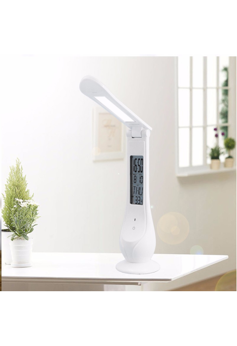 НАСТОЛНА ЛАМПА ЛЕД 4W  БЯЛО 5000K 200LM  DIMMABLE+TOUCH SWITCH+SCREEN ORB