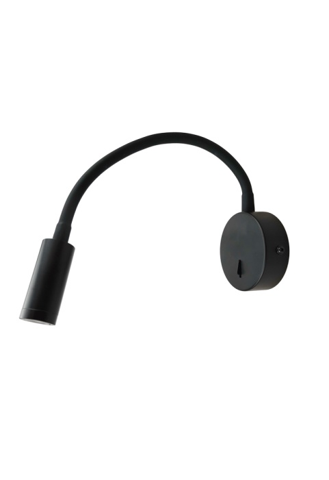 АПЛИК ЛЕД 3W 3200K 190LM ЧЕРНО МЕТАЛНО  D8X36CM ALIS