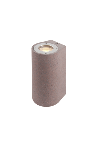 ^WALL UP-DOWN ROUND SPOT LUMINAIRE IP65 2XGU10 RED CEMENT 