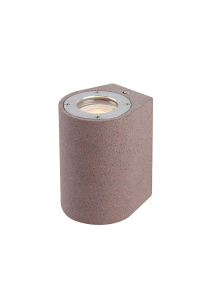 ^WALL ROUND SPOT LUMINAIRE IP65 GU10 RED CEMENT 