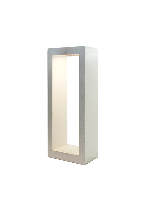 LED ГРАДИНСКИ СТЪЛБ 5W 150LM 230V AC 3.000K RA80 IP65 30.000HRS WHITE CEMENT 