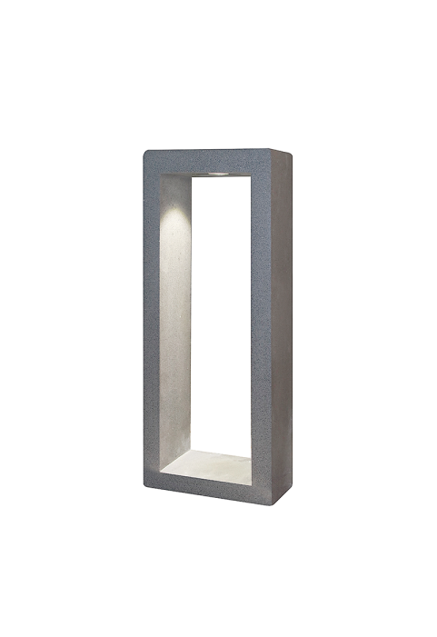 LED ГРАДИНСКИ СТЪЛБ 5W 130LM 230V AC 3.000K RA80 IP65 30.000HRS BLACK CEMENT 