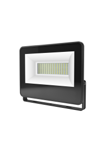 BLACK LED SMD FLOOD LUMINAIRE IP66 100W 4000K 10400Lm 230V AC RA80