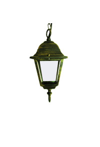 GARDEN SUSPENDED LIGHT BLACK-GOLD