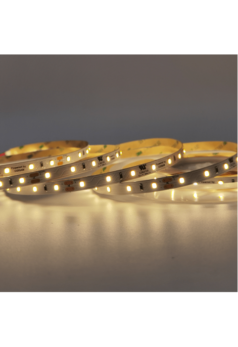 LED SMD STRIP 24V DC 7.2W/M 3000K 800LM/M IP20 8MM CRI80 OSRAM 2835 60LEDS/M 3SDCM 5M REEL 5YRS 