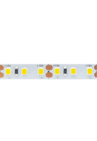 ^PHASING OUT LED SMD STRIP 12V DC 14.4W/M 4000K 1670LM/M IP20 8MM CRI80 OSRAM 2835 120LEDS/M 3SDCM 5M REEL5YRS 