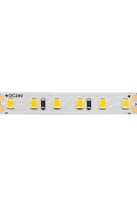 LED SMD STRIP 24V DC 14.4W/M 3000K 1600LM/M IP20 8MM CRI80 OSRAM 2835 120LEDS/M 3SDCM 5M REEL5YRS 
