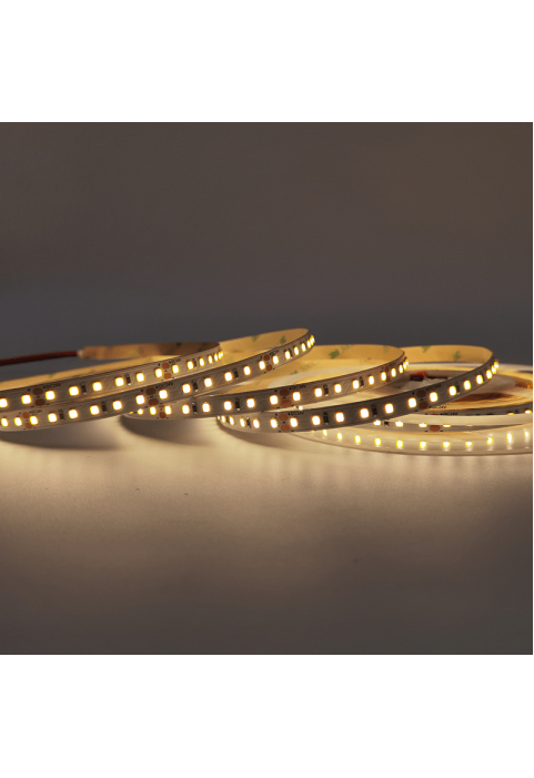 LED SMD STRIP 24V DC 14.4W/M 3000K 1600LM/M IP20 8MM CRI80 OSRAM 2835 120LEDS/M 3SDCM 5M REEL5YRS 