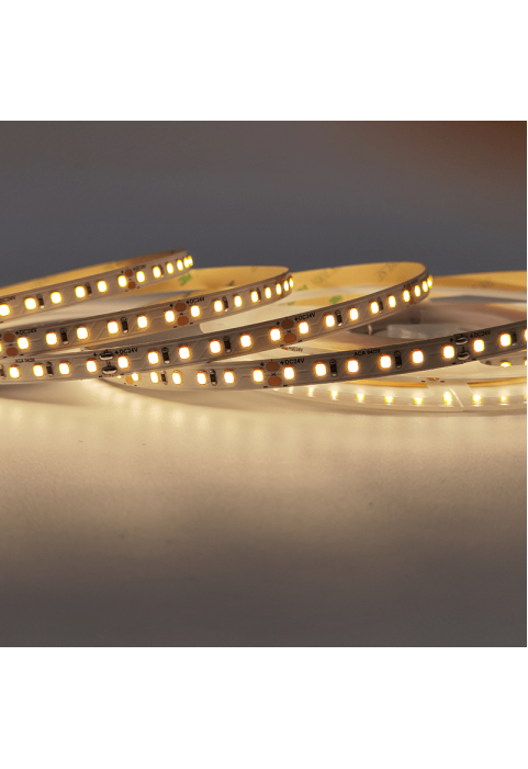 LED SMD STRIP 24V DC 14.4W/M 3000K 1440LM/M IP20 8MM CRI90 OSRAM 2835 120LEDS/M 3SDCM 5M REEL 5YRS 