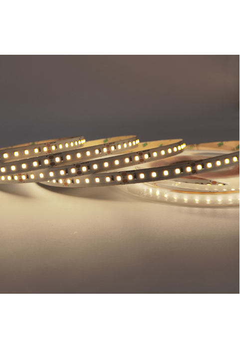 ^LED SMD STRIP 24VDC 22W/M 3000K 2160LM/M IP20 10MM CRI90 OSRAM 2835 120LEDS/M 3SDCM 5M REEL 5YRS 