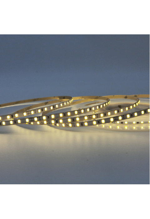 LED SMD STRIP 24VDC 9.6W/M 3000K 1010LM/M IP20 5MM CRI80 EPISTAR 2835 120LEDS/M 5SDCM 5M REEL3YRS 