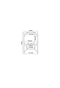 Alum. Profile LANKY POLYCARBONATE OPAL COVER 2m/pc