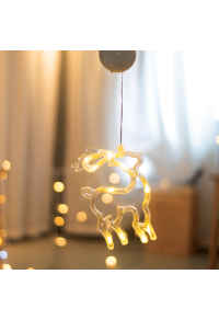 ПРОЗОРЕЦ ПЛАСТМАСОВ ЕЛЕН 10 LED КРУШКИ WW BAHT. (3XAA) ИП20 13С19СМ