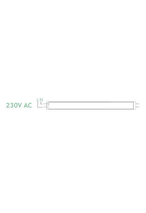 LED SMD T8 G13 14W 6000K 90CM 230V AC 1450LM RA80 30000H 320° GLASS 