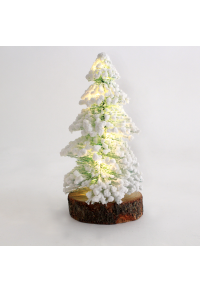 "БОРОВА МАСА" 10 МИНИ LED WW Λ/ΚΙΑ ΜΠ/ΡΙΕΣ (3AAA) IP20 10.5X10.5X26CM 