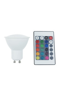 LED SMD GU10 5W IR RGB+3.000K 230V AC 400LM RA80 30000H 75° 