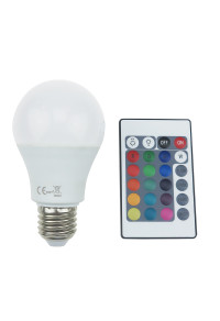LED SMD E27 A60 8W IR RGB+3.000K 230V AC 650LM RA80 30000H 270° 