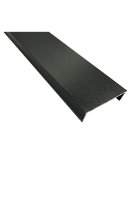 METAL BLACK COVER FOR ALUMINUM PROFILE P240 2.5m/pc