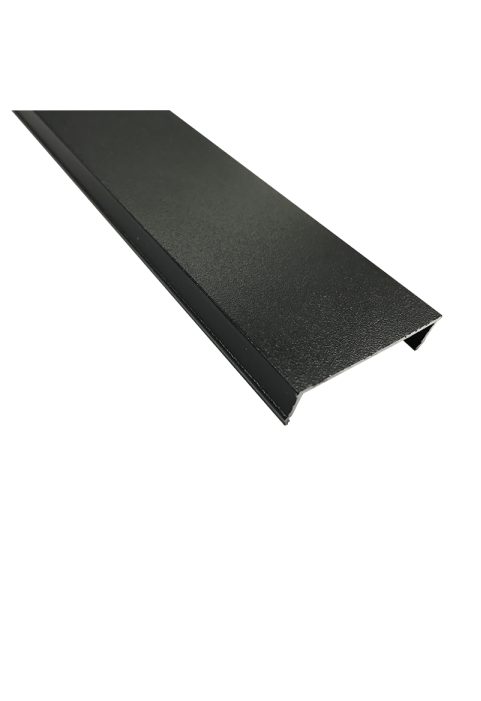 METAL BLACK COVER FOR ALUMINUM PROFILE P240 2.5m/pc