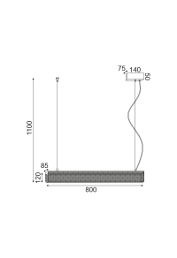^ПЕНДЕЛ LED 11W 3000K  1180LM 