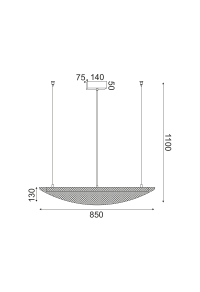 ^ПЕНДЕЛ LED 18W 3000K  1960LM 