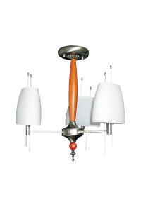 NETTO CEILING LAMP V113/6C WITH W GLASS