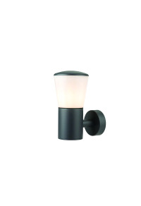 ^E27 WALL LUMINAIRE 230V AC DARK GREY IP54 MAX.40W