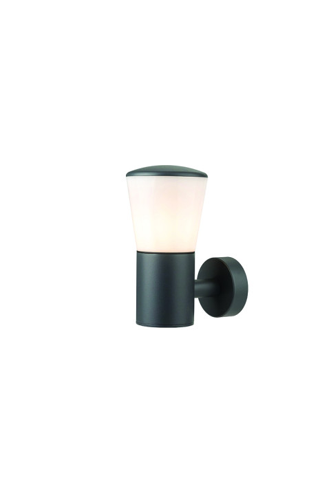 ^E27 WALL LUMINAIRE 230V AC DARK GREY IP54 MAX.40W