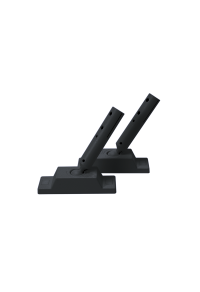 ROOFPATH SET OF 2PCS BLACK BASE HOLDER WITH 45° ADJUSTABLE ROD