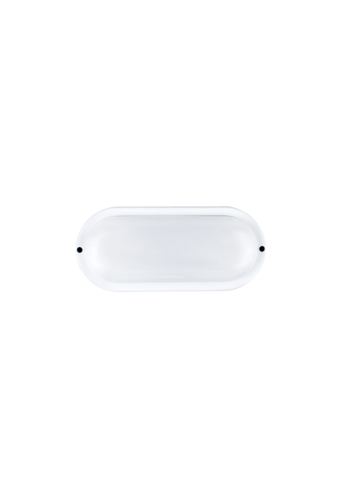 LED PC WHITE WALL LUMINAIRE 230V AC IP65 10W 930lm 4000K 110° Ra80