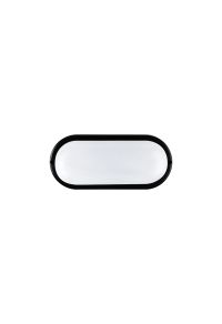 LED PC BLACK WALL LUMINAIRE 230V AC IP65 10W 930lm 4000K 110° Ra80