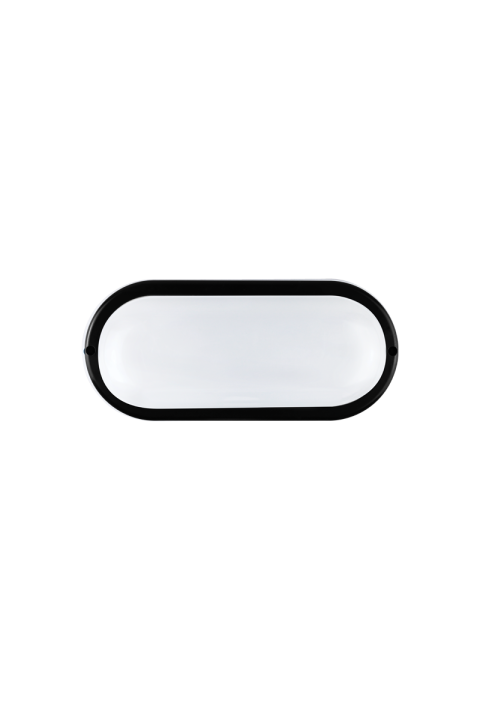 LED PC BLACK WALL LUMINAIRE 230V AC IP65 20W 1750lm 4000K 110° Ra80