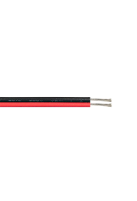 ^2 WIRE(RED-BLACK) 100M SPOOL (17*0,12mm)