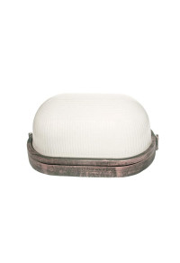 BULK HEAD E27 272MM RUST WITHOUT GRID
