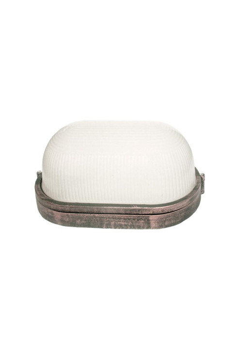 BULK HEAD E27 272MM RUST WITHOUT GRID