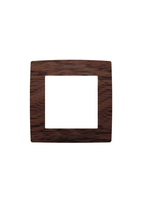 PRIME 1 GANG FRAME IP20 WOOD