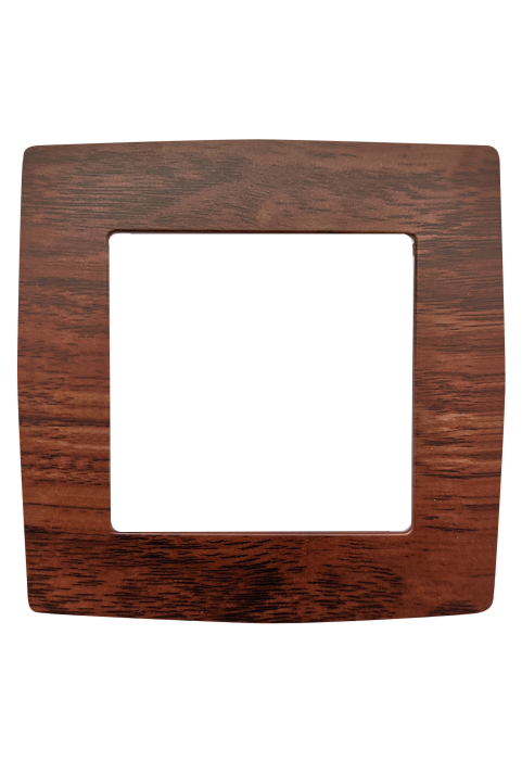 PRIME 1 GANG FRAME IP20 WOOD