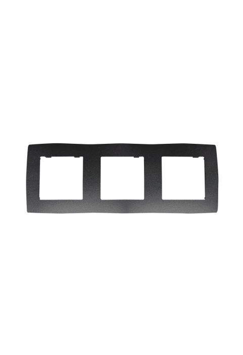 PRIME 3 GANG FRAME IP20 GREY