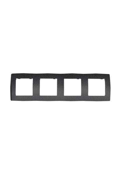 PRIME 4 GANG FRAME IP20 GREY