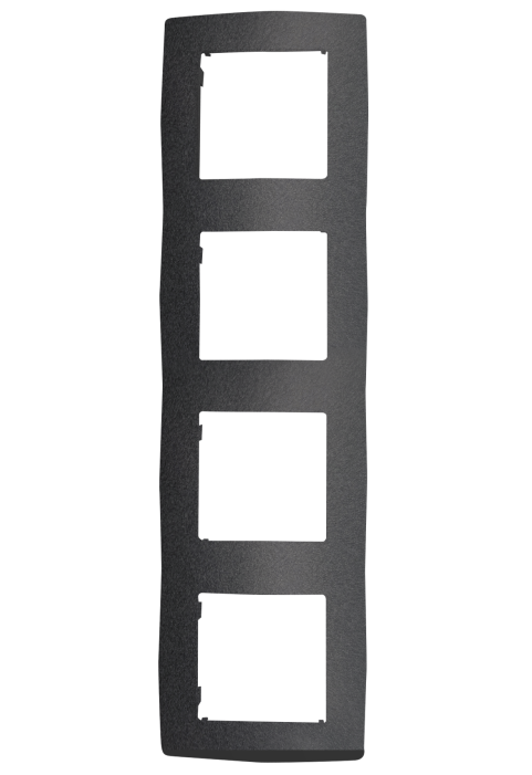 PRIME 4 GANG FRAME IP20 GREY