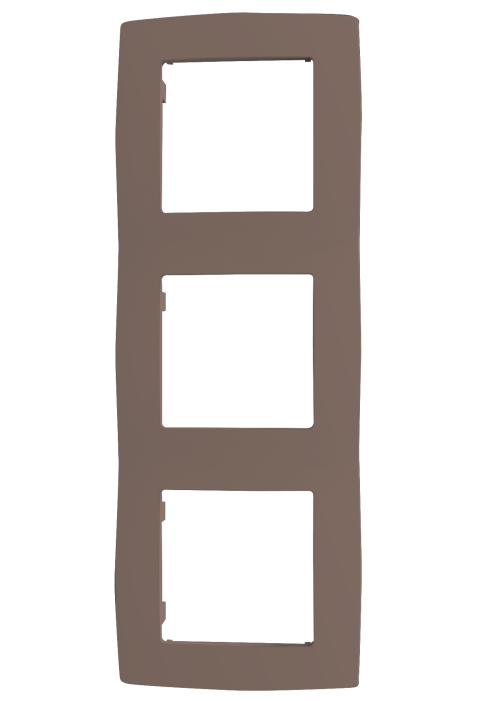 PRIME 3 GANG FRAME IP20 BEIGE