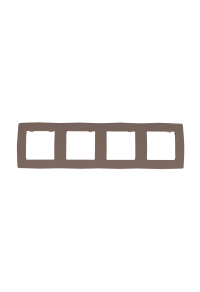 PRIME 4 GANG FRAME IP20 BEIGE