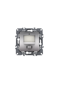 PRIME MOTION SENSOR (L+N) 180-250VAC 400W(40VA) 5-7m 3-7Lux30-260sec IP20 MATT ALUMINUM
