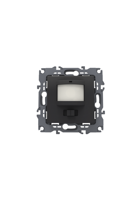 PRIME MOTION SENSOR (L+N) 180-250VAC 400W(40VA) 5-7m 3-7Lux30-260sec IP20 MATT ANTHRACITE