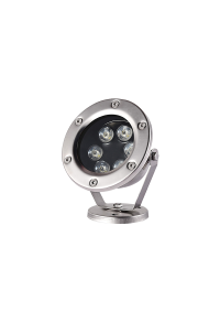 ^LED LUMINAIRE SS304 IP68 6W 450LM 6000K 60° 12V AC/DC Ra>80 30.000HRS