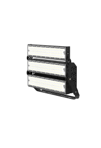 LED HIGH POWER FLOOD LUMINAIRE 720W, 111600LM, 5000K, 20°, 230V AC, IP66, IK10