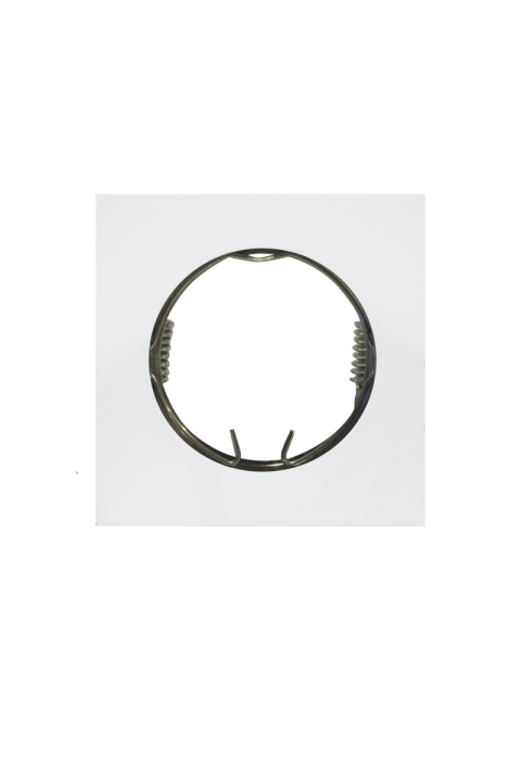 Square down light GU10 BS3159 WHITE