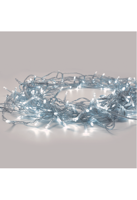 50LED СТРУННИ СВЕТЛИНИ БАТЕРИЯ (2xAA), CW STEADY, IP20, 490 + 30cm, TRAN / RENT LEAD CABLE
